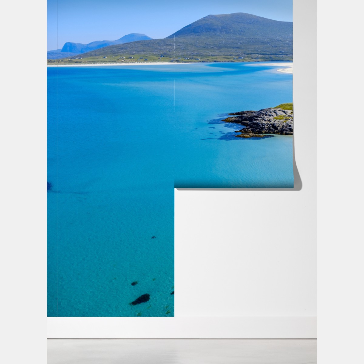 Fototapeta spokojna turkusowa plaża – Wallissimo® Fototapeta spokojna turkusowa plaża – Wallissimo®