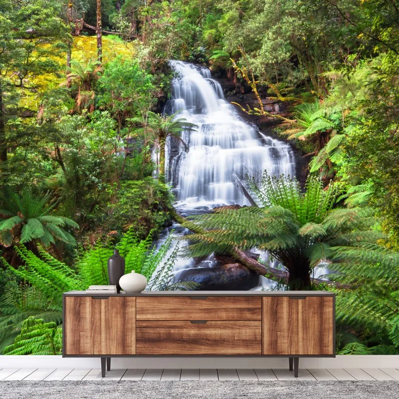 Fototapeta Triplet Falls wodospad w Great Otway National Park