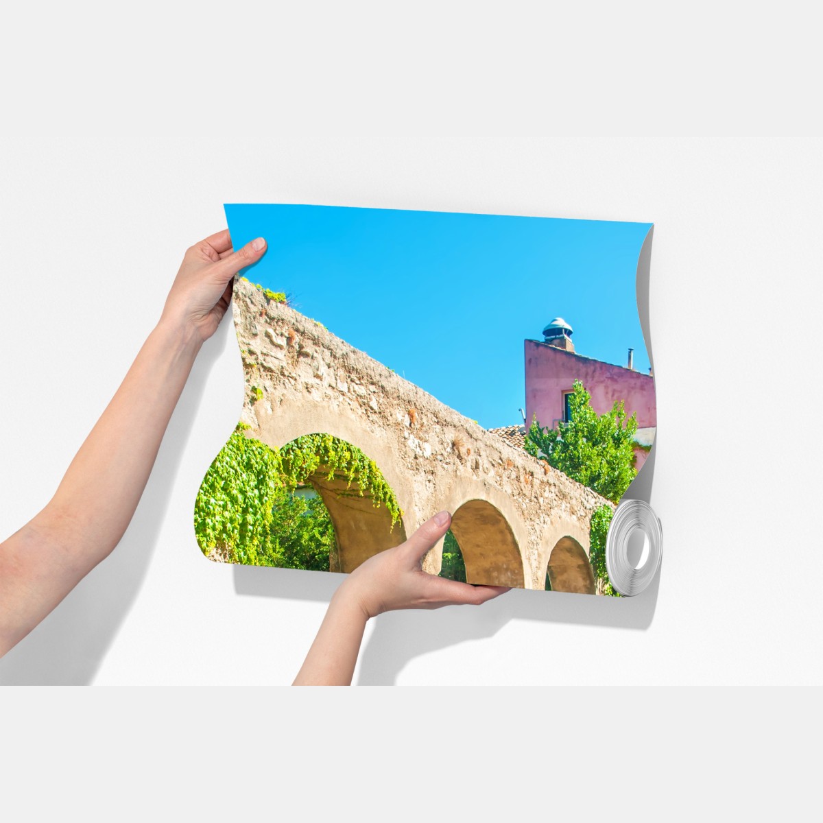 Fototapeta słoneczne łuki w Ravello – Wallissimo® Fototapeta słoneczne łuki w Ravello – Wallissimo®