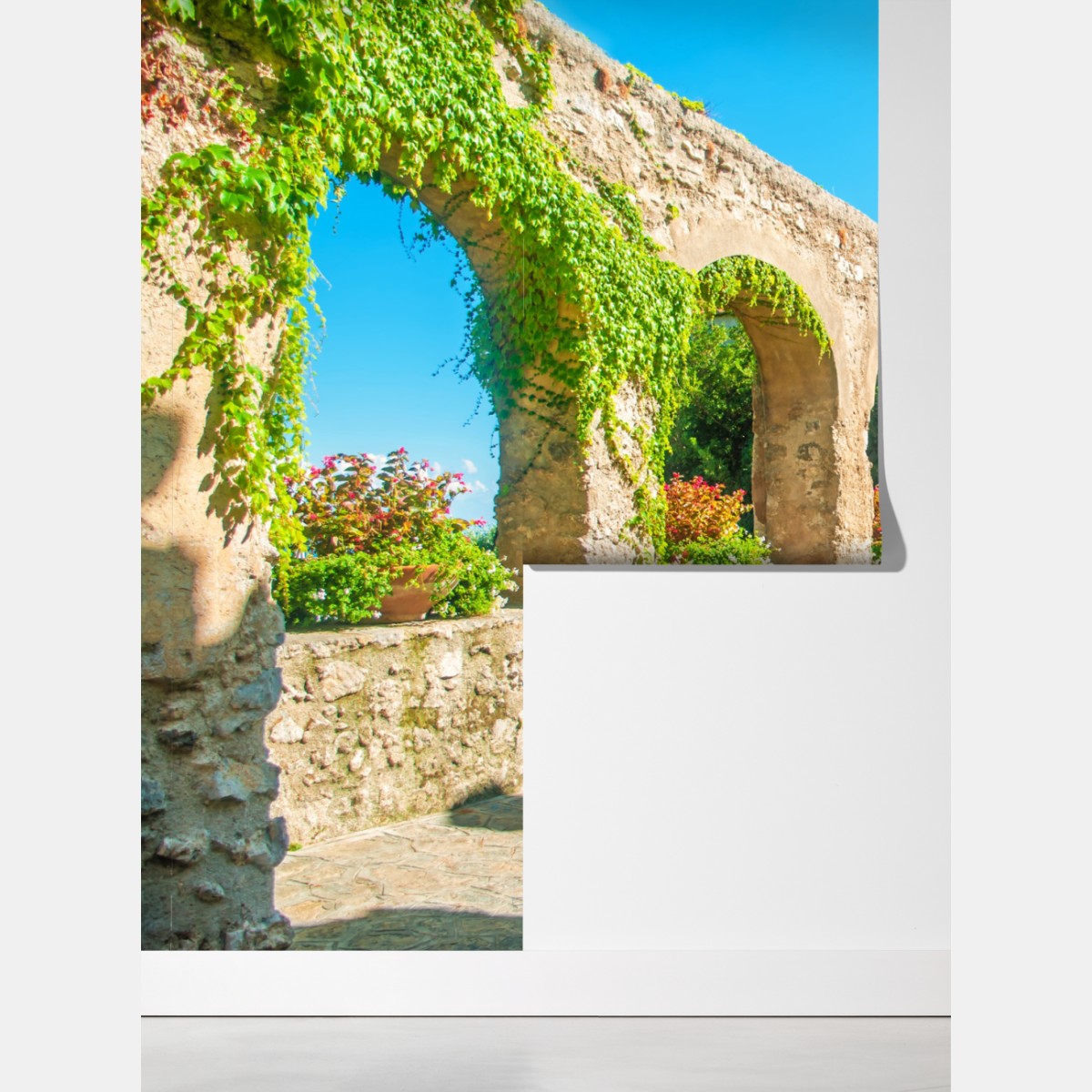 Fototapeta słoneczne łuki w Ravello – Wallissimo® Fototapeta słoneczne łuki w Ravello – Wallissimo®