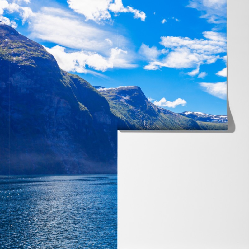 Fototapeta wodospad siedem sióstr nad Geirangerfjord – Wallissimo® Fototapeta wodospad siedem sióstr nad Geirangerfjord – Wallissimo®