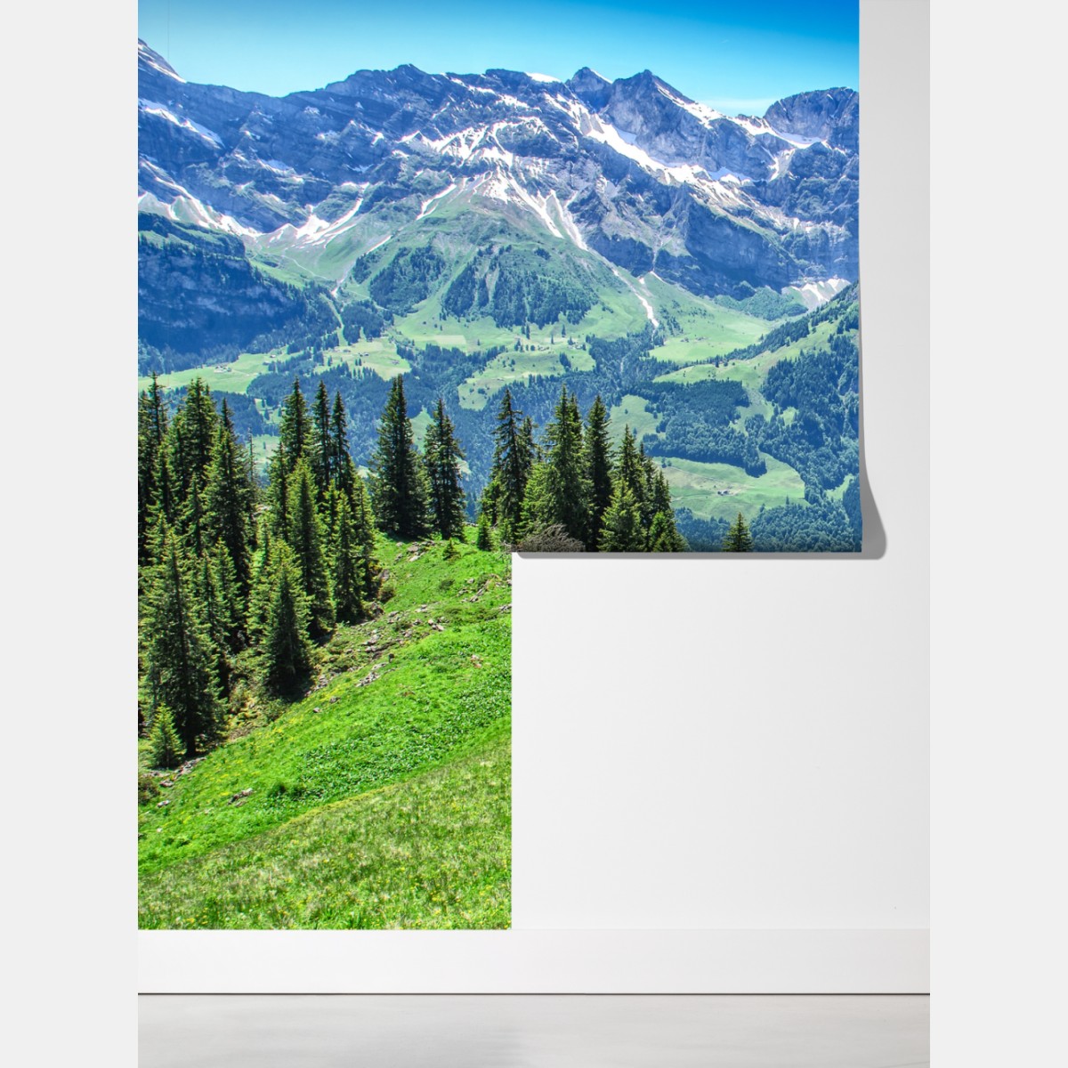 Fototapeta alpejska panorama Engelberg, Szwajcaria – Wallissimo® Fototapeta alpejska panorama Engelberg, Szwajcaria – Wallissimo®