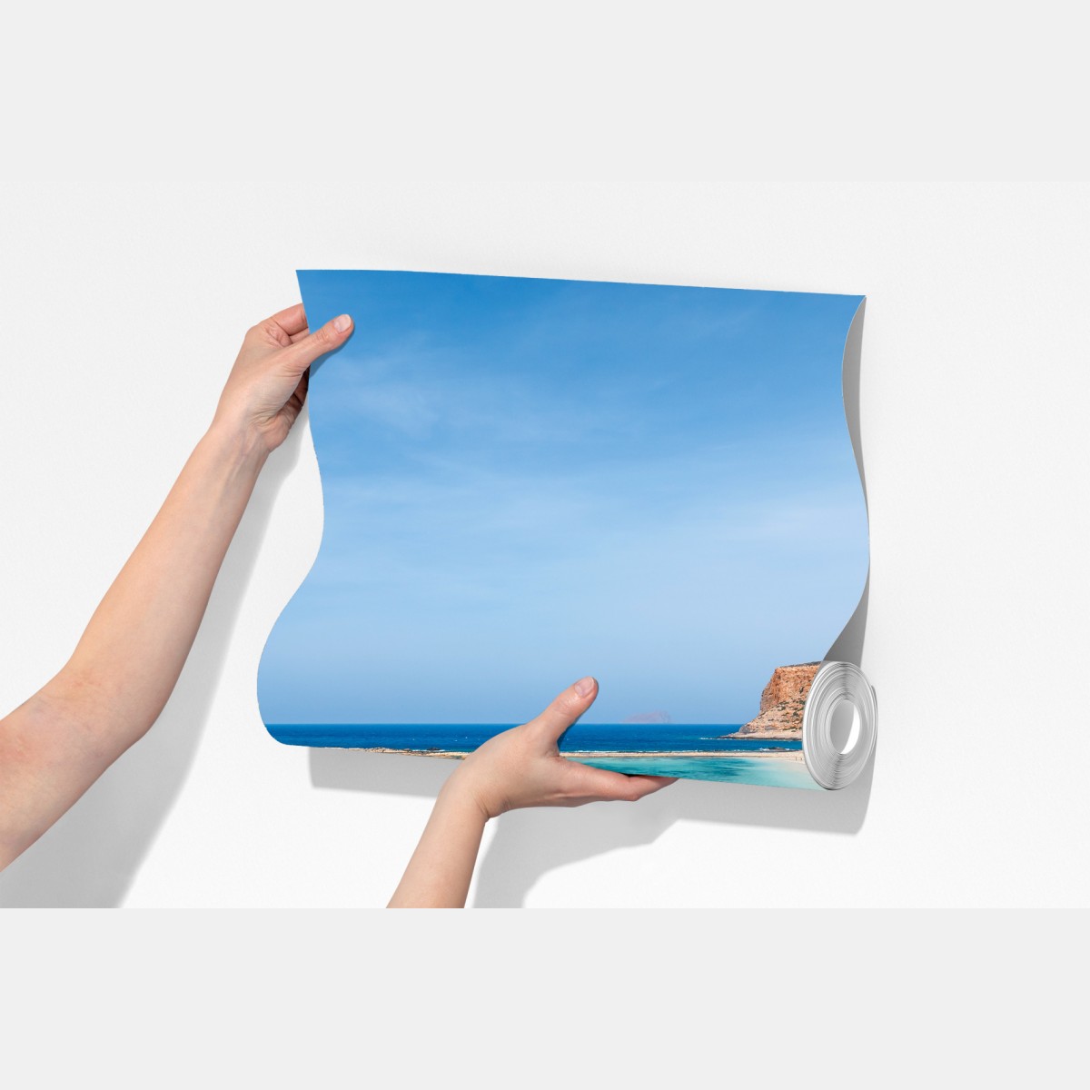 Fototapeta laguna Balos, Kreta: turkusowa oaza – Wallissimo® Fototapeta laguna Balos, Kreta: turkusowa oaza – Wallissimo®