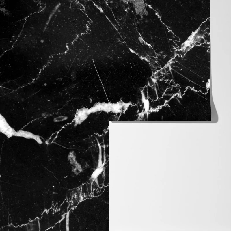 Fototapeta czarny marmur z żyłami – Wallissimo® Fototapeta czarny marmur z żyłami – Wallissimo®