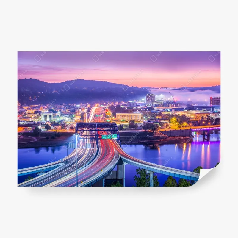 Fototapeta zabawny wzór serc na białym tle – Wallissimo®