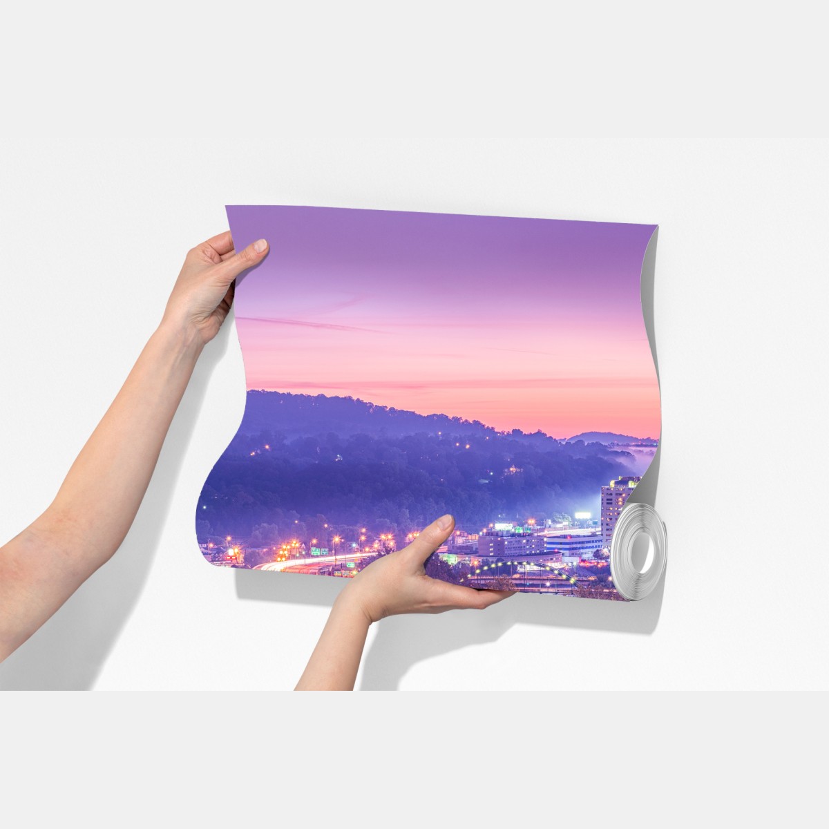 Fototapeta Panorama Charleston o świcie – Wallissimo® Fototapeta Panorama Charleston o świcie – Wallissimo®