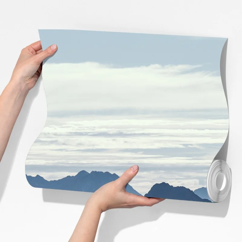 Fototapeta mglista warstwa gór o świcie – Wallissimo® Fototapeta mglista warstwa gór o świcie – Wallissimo®