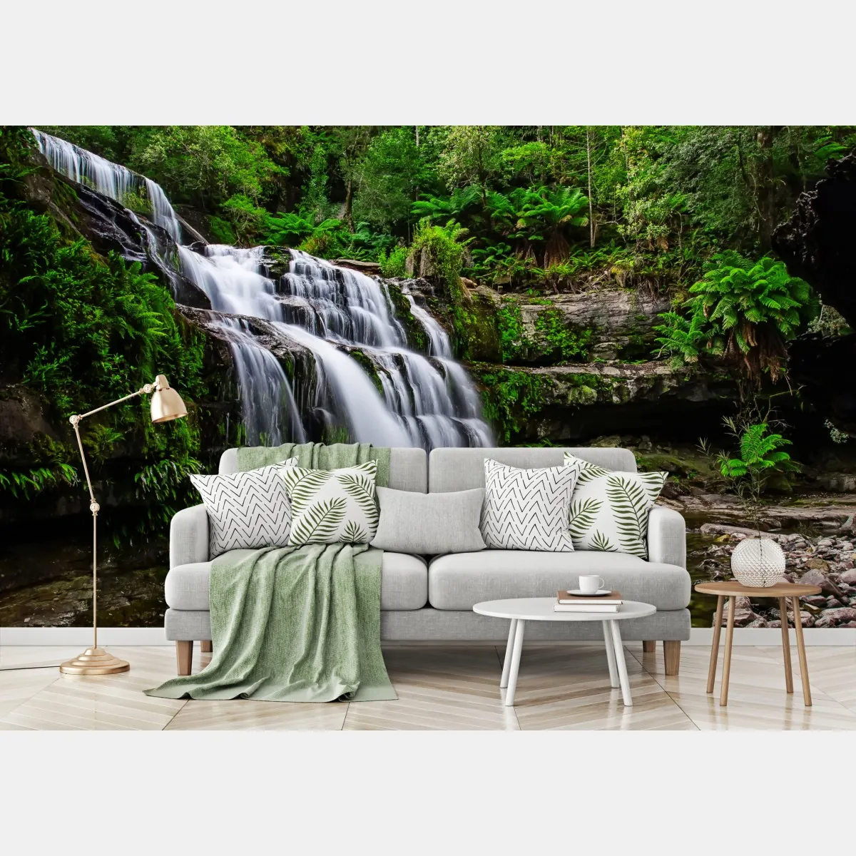 Fototapeta wodospad Liffey Falls w bujnym lesie Tasmanii – Wallissimo® Fototapeta wodospad Liffey Falls w bujnym lesie Tasmanii – Wallissimo®