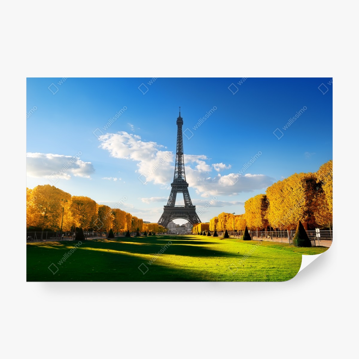 Fototapeta wiosna na Champs de Mars, Wieża Eiffla, Paryż – Wallissimo® Fototapeta wiosna na Champs de Mars, Wieża Eiffla, Paryż – Wallissimo®