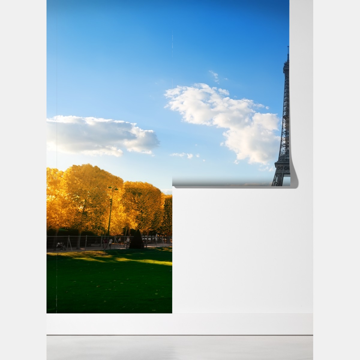 Fototapeta wiosna na Champs de Mars, Wieża Eiffla, Paryż – Wallissimo® Fototapeta wiosna na Champs de Mars, Wieża Eiffla, Paryż – Wallissimo®