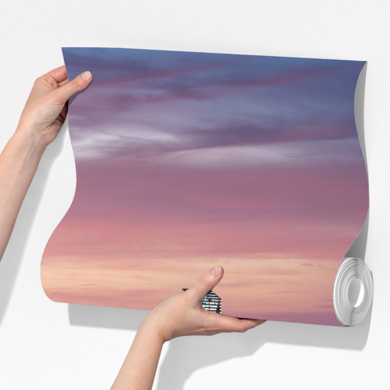 Fototapeta spokojna panorama miasta o zmierzchu – Wallissimo® Fototapeta spokojna panorama miasta o zmierzchu – Wallissimo®