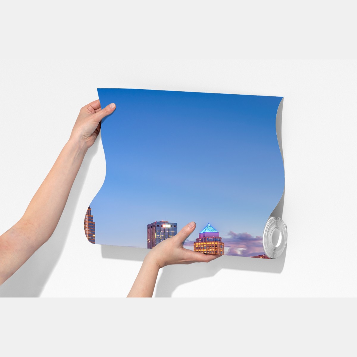 Fototapeta panorama Tampy o zmierzchu – Wallissimo® Fototapeta panorama Tampy o zmierzchu – Wallissimo®