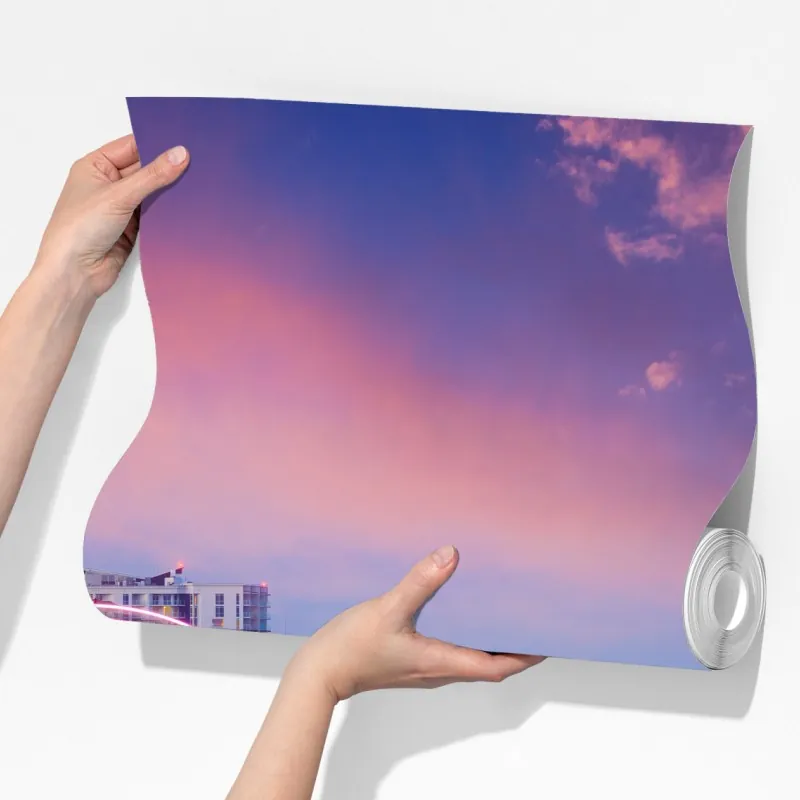 Fototapeta Myrtle Beach zachód słońca z diabelskim młynem – Wallissimo® Fototapeta Myrtle Beach zachód słońca z diabelskim młynem – Wallissimo®