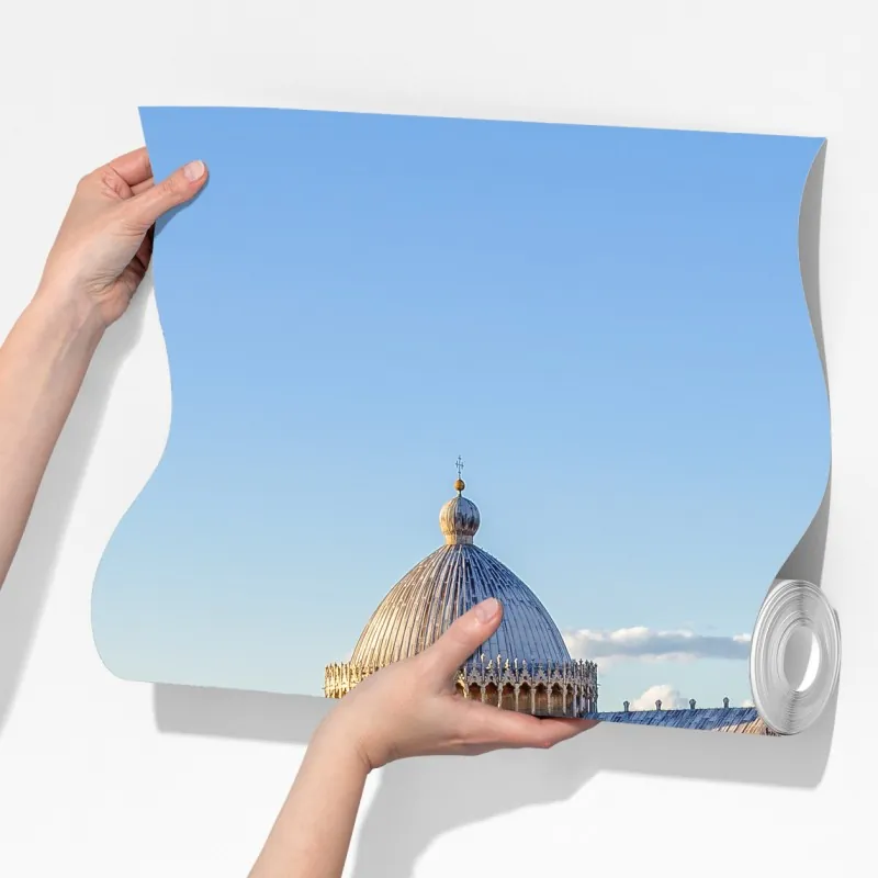 Fototapeta słoneczny widok na katedrę w Pizie i krzywą wieżę – Wallissimo® Fototapeta słoneczny widok na katedrę w Pizie i krzywą wieżę – Wallissimo®