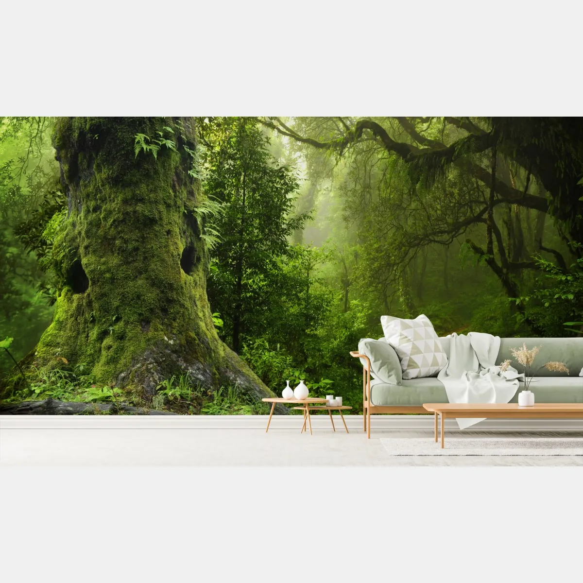 Fototapeta stara leśna ścieżka – Wallissimo® Fototapeta stara leśna ścieżka – Wallissimo®