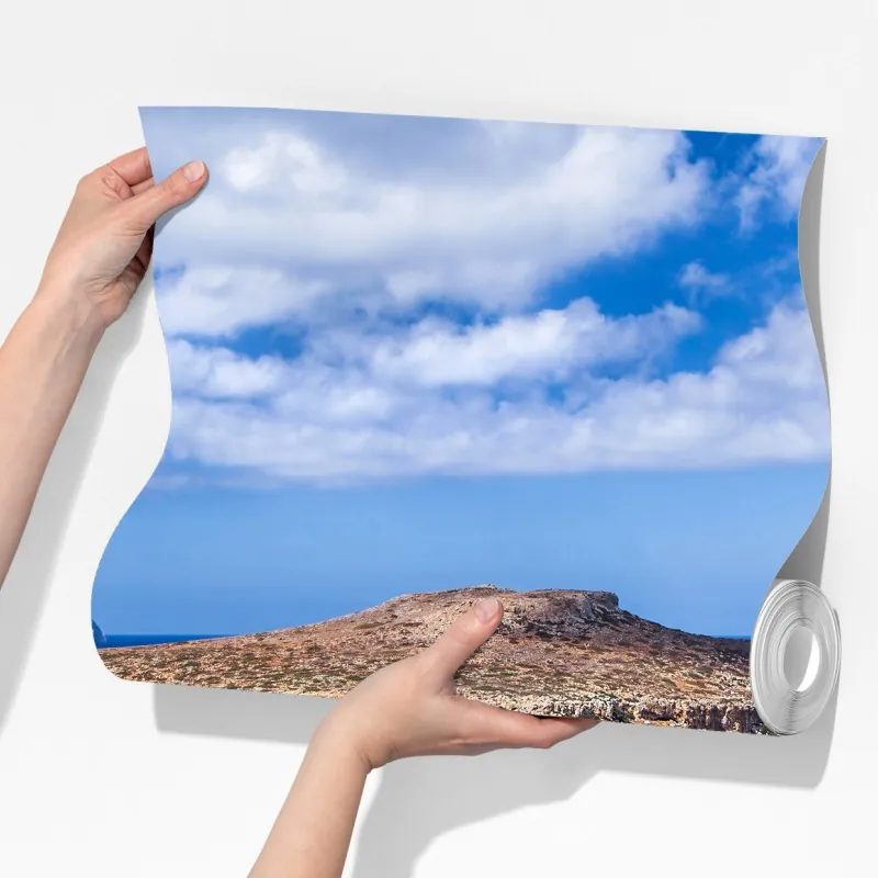 Fototapeta turkusowa laguna nad piaszczystą plażą – Wallissimo® Fototapeta turkusowa laguna nad piaszczystą plażą – Wallissimo®