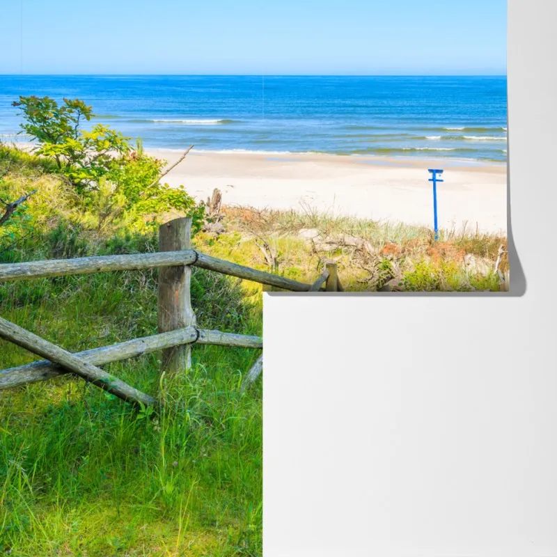 Fototapeta ścieżka na plażę nad Morzem Bałtyckim – Wallissimo® Fototapeta ścieżka na plażę nad Morzem Bałtyckim – Wallissimo®