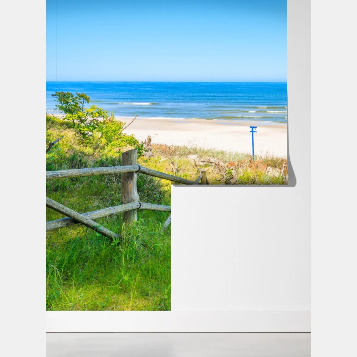 Fototapeta ścieżka na plażę nad Morzem Bałtyckim – Wallissimo® Fototapeta ścieżka na plażę nad Morzem Bałtyckim – Wallissimo®