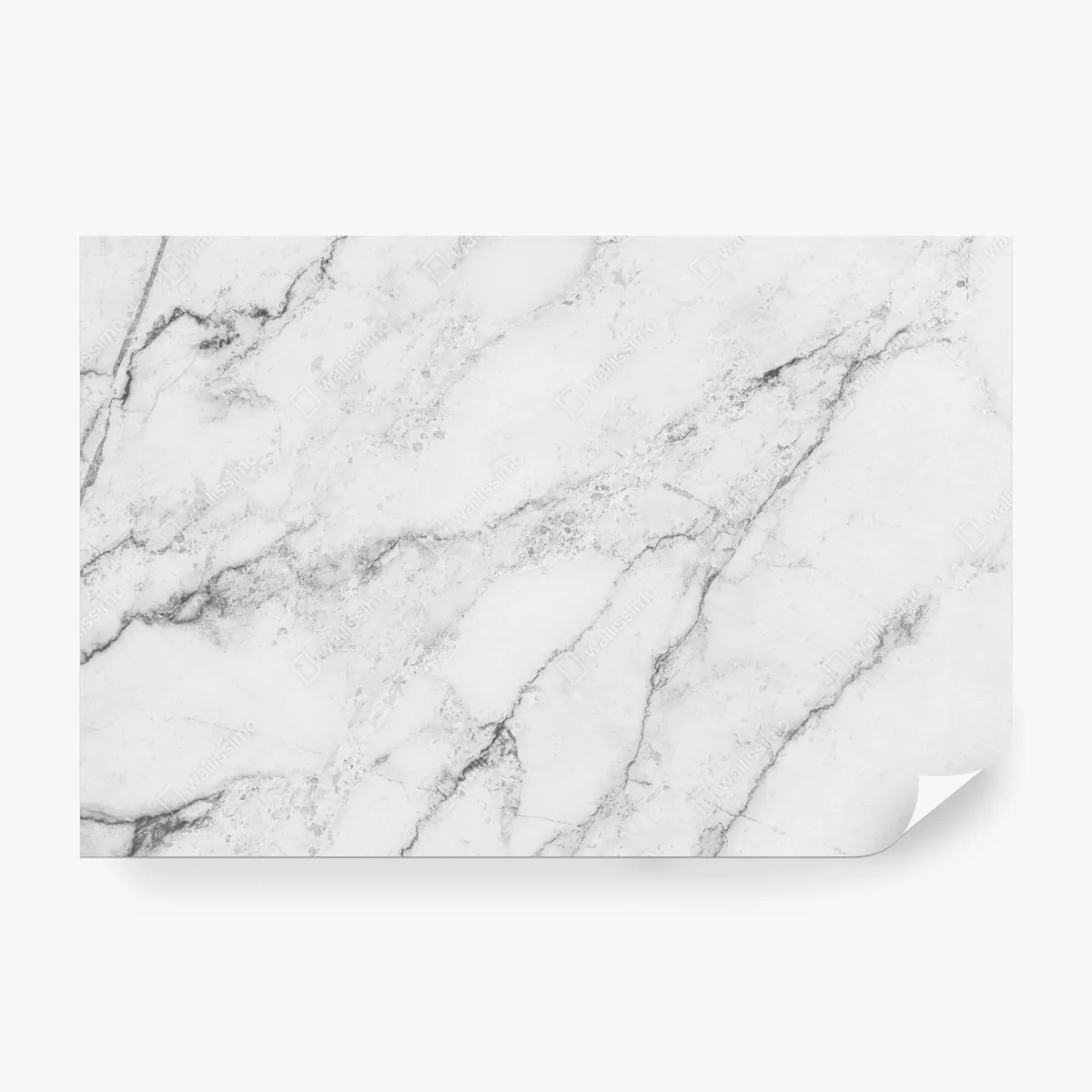 Fototapeta biała tekstura marmuru z szarymi żyłkami – Wallissimo® Fototapeta biała tekstura marmuru z szarymi żyłkami – Wallissimo®
