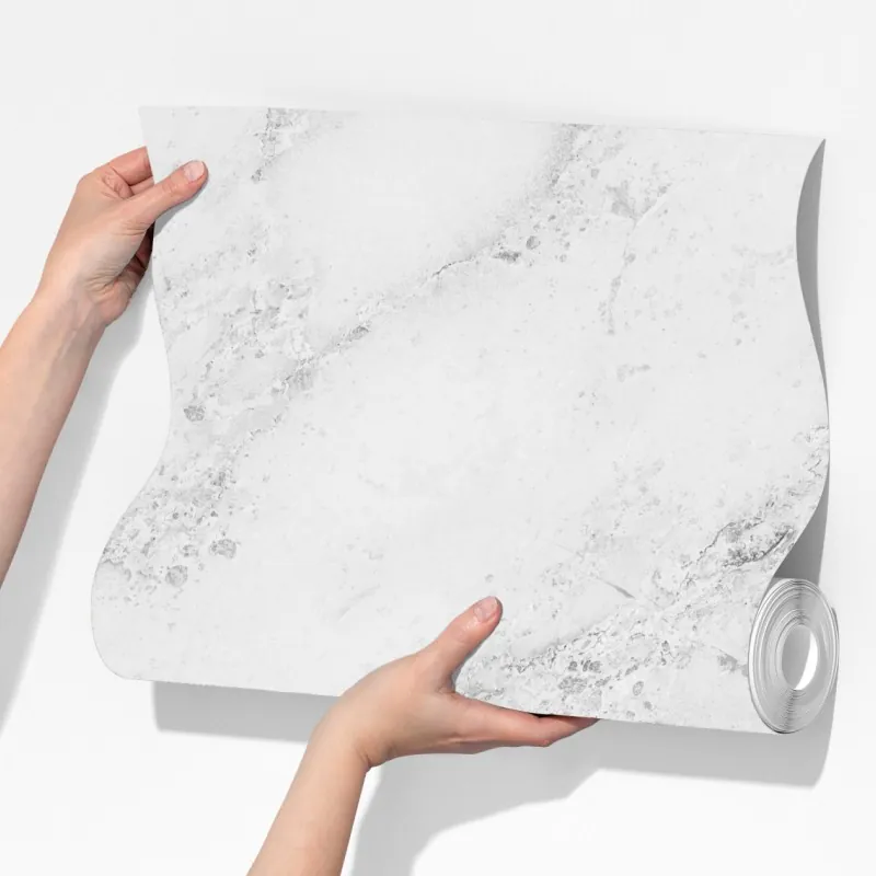 Fototapeta biała tekstura marmuru z szarymi żyłkami – Wallissimo® Fototapeta biała tekstura marmuru z szarymi żyłkami – Wallissimo®