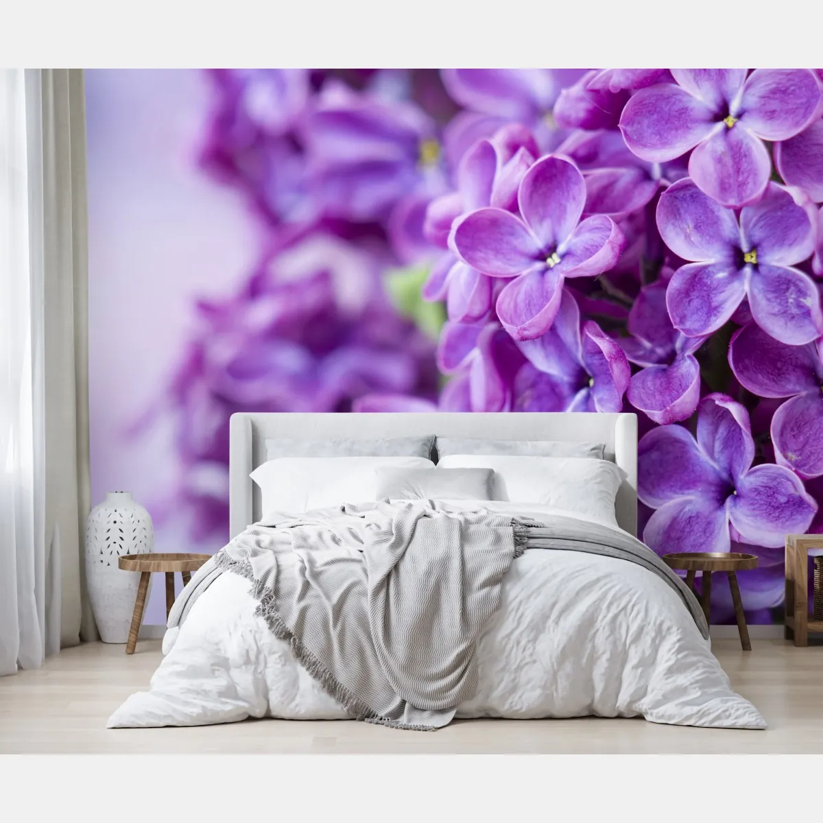 Fototapeta fioletowe kwiaty lilaka zbliżenie – Wallissimo® Fototapeta fioletowe kwiaty lilaka zbliżenie – Wallissimo®