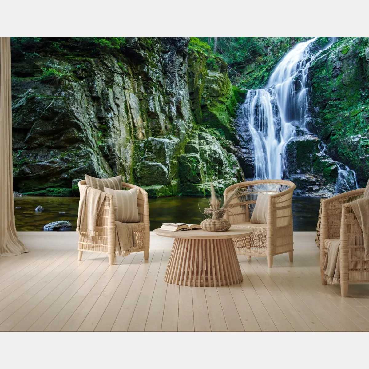 Fototapeta wodospad Kamienczyk w Karkonoszach – Wallissimo® Fototapeta wodospad Kamienczyk w Karkonoszach – Wallissimo®