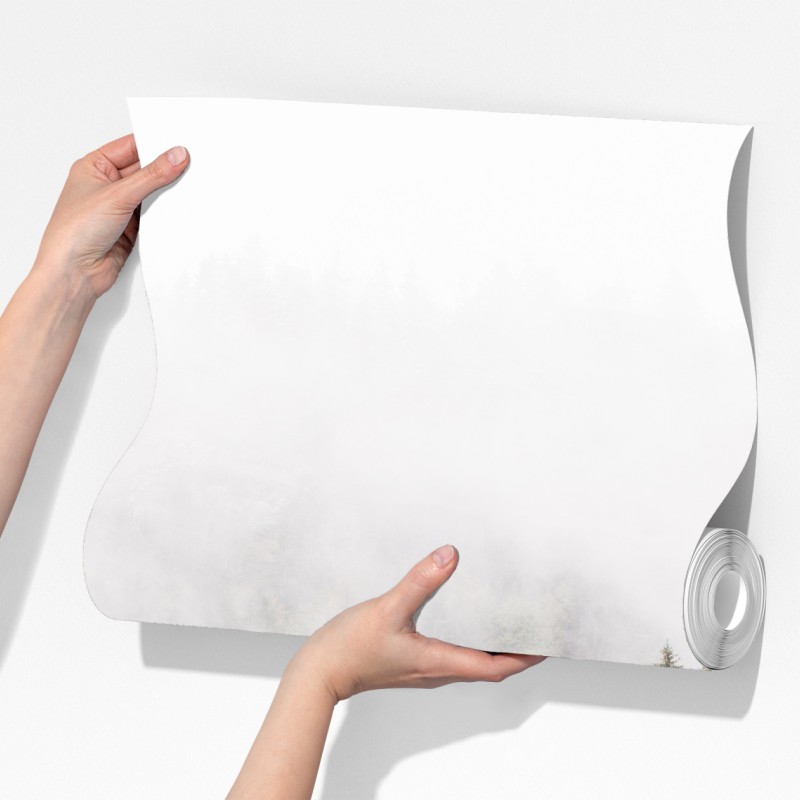 Fototapeta mglisty górski las – Wallissimo® Fototapeta mglisty górski las – Wallissimo®