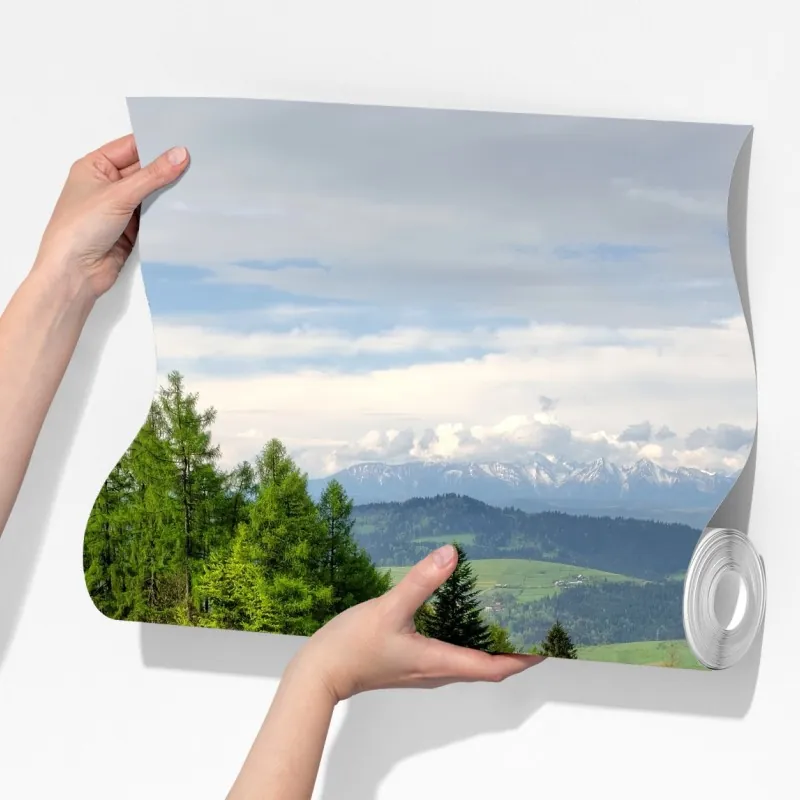 Fototapeta Gorce wiosenny szlak – Wallissimo® Fototapeta Gorce wiosenny szlak – Wallissimo®