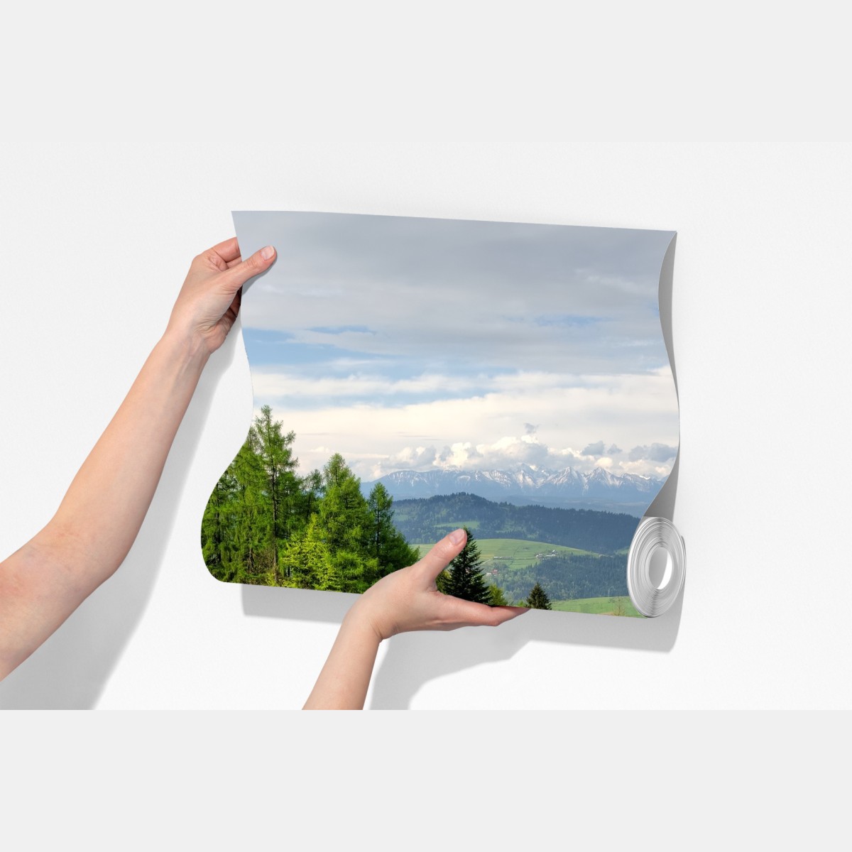 Fototapeta Gorce wiosenny szlak – Wallissimo® Fototapeta Gorce wiosenny szlak – Wallissimo®