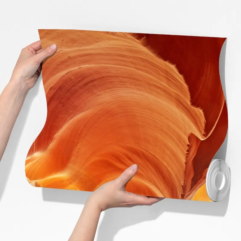 Fototapeta Antelope Canyon wirujące piaskowcowe formy – Wallissimo® Fototapeta Antelope Canyon wirujące piaskowcowe formy – Wallissimo®