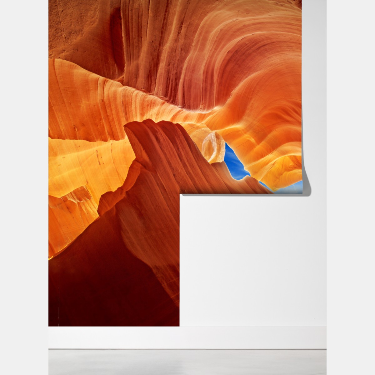 Fototapeta Antelope Canyon wirujące piaskowcowe formy – Wallissimo® Fototapeta Antelope Canyon wirujące piaskowcowe formy – Wallissimo®