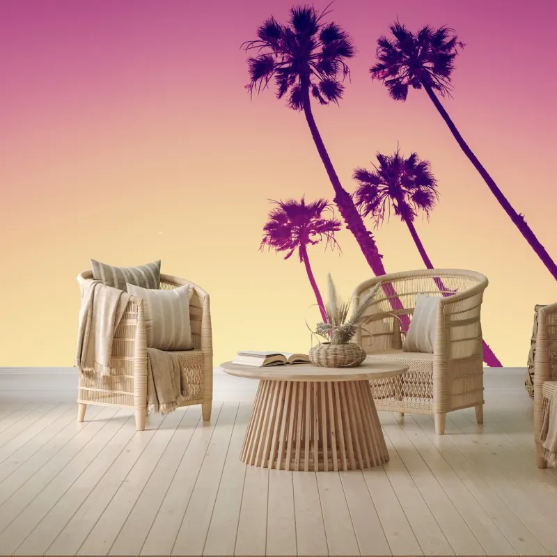 Fototapeta palmy z Kalifornii na Sunset Cliffs