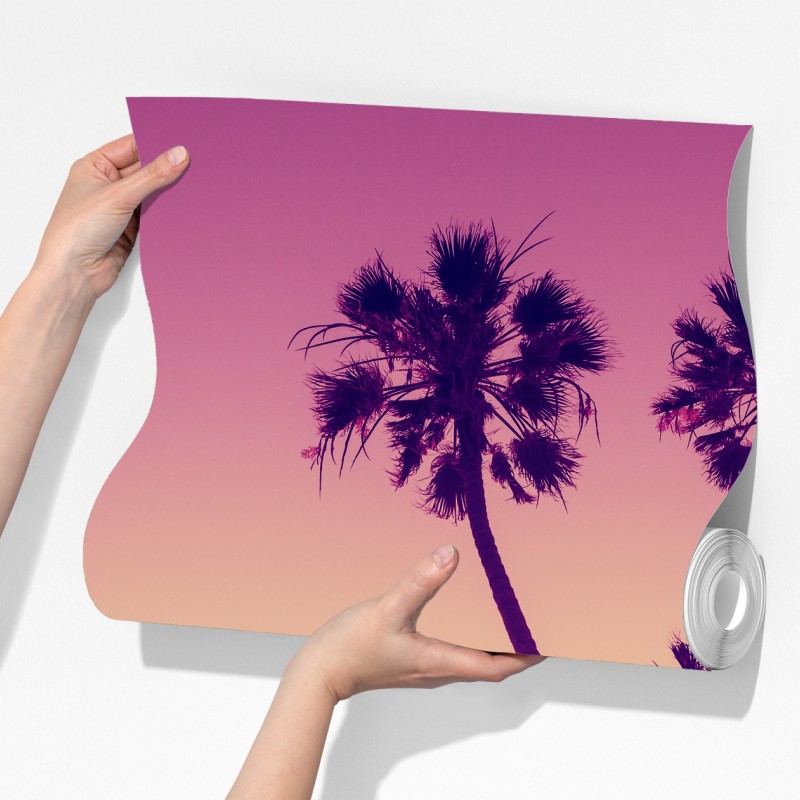 Fototapeta palmy z Kalifornii na Sunset Cliffs – Wallissimo® Fototapeta palmy z Kalifornii na Sunset Cliffs – Wallissimo®