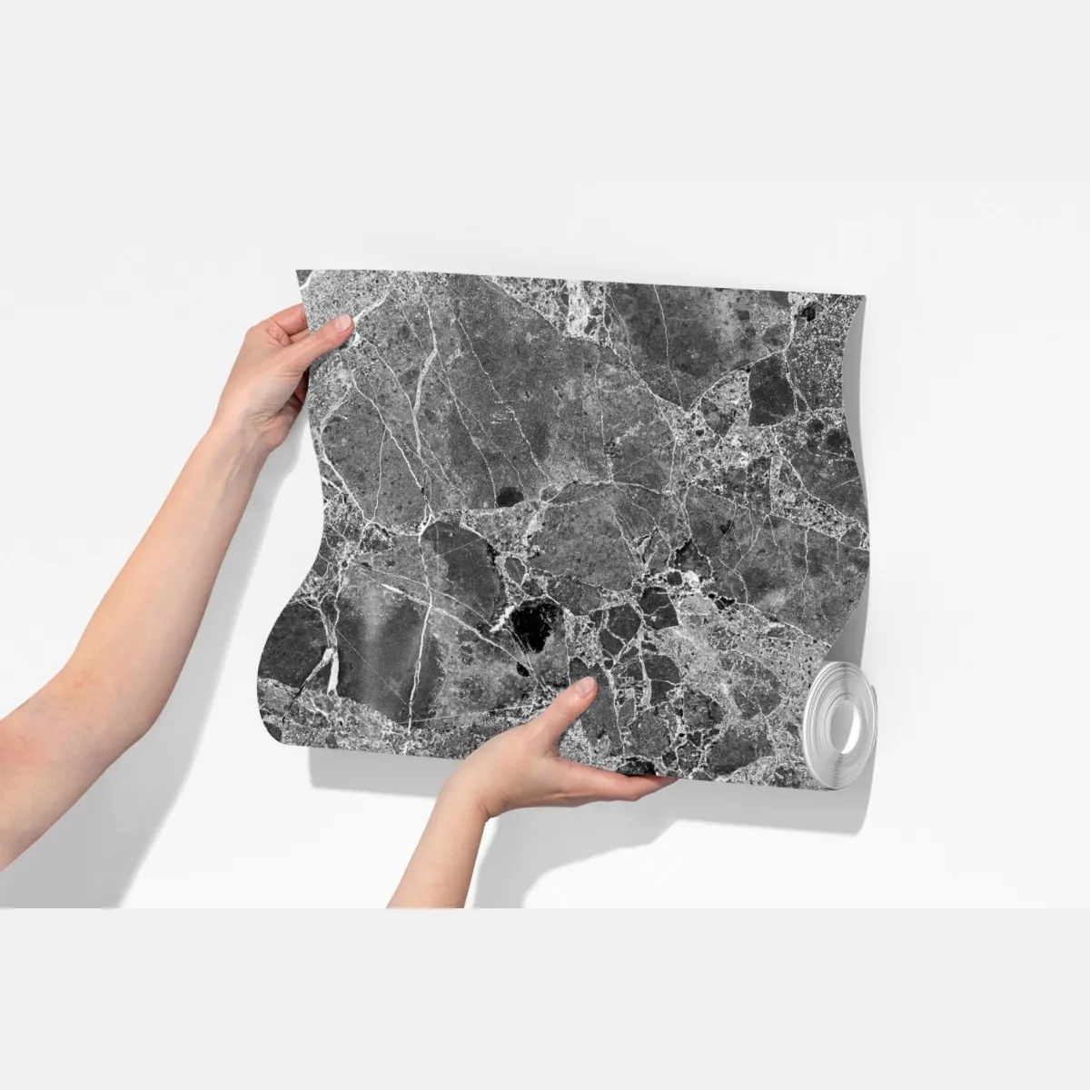 Fototapeta monochromatyczna tekstura marmuru – Wallissimo® Fototapeta monochromatyczna tekstura marmuru – Wallissimo®