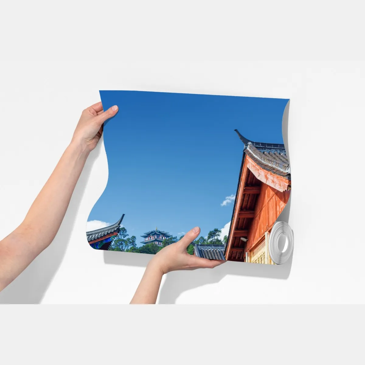 Fototapeta Lijiang stara ulica z lampionami – Wallissimo® Fototapeta Lijiang stara ulica z lampionami – Wallissimo®