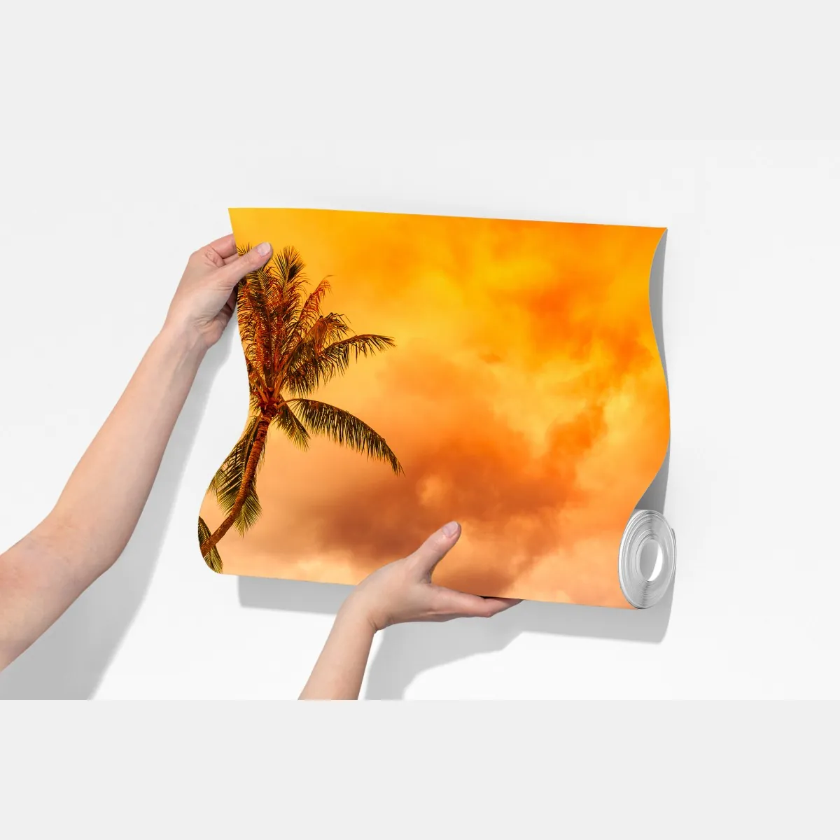 Fototapeta zachód słońca w Bora Bora nad bungalowami na wodzie – Wallissimo® Fototapeta zachód słońca w Bora Bora nad bungalowami na wodzie – Wallissimo®