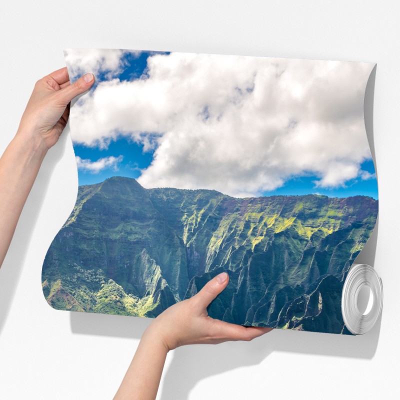 Fototapeta wspaniałe wybrzeże Hawajów – Wallissimo® Fototapeta wspaniałe wybrzeże Hawajów – Wallissimo®