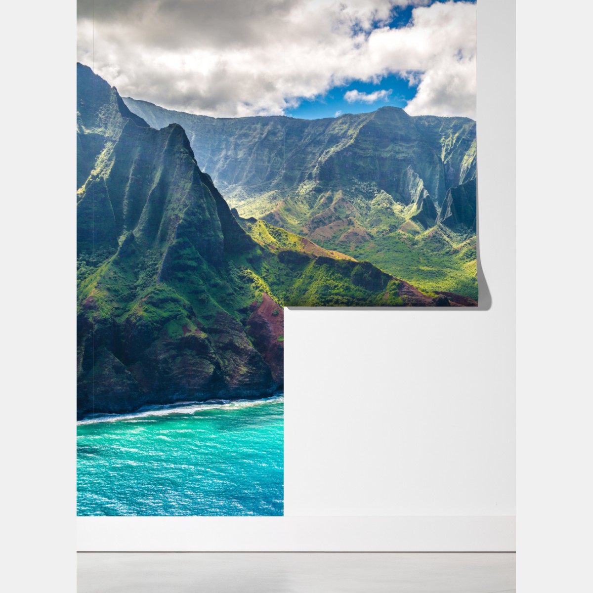 Fototapeta wspaniałe wybrzeże Hawajów – Wallissimo® Fototapeta wspaniałe wybrzeże Hawajów – Wallissimo®