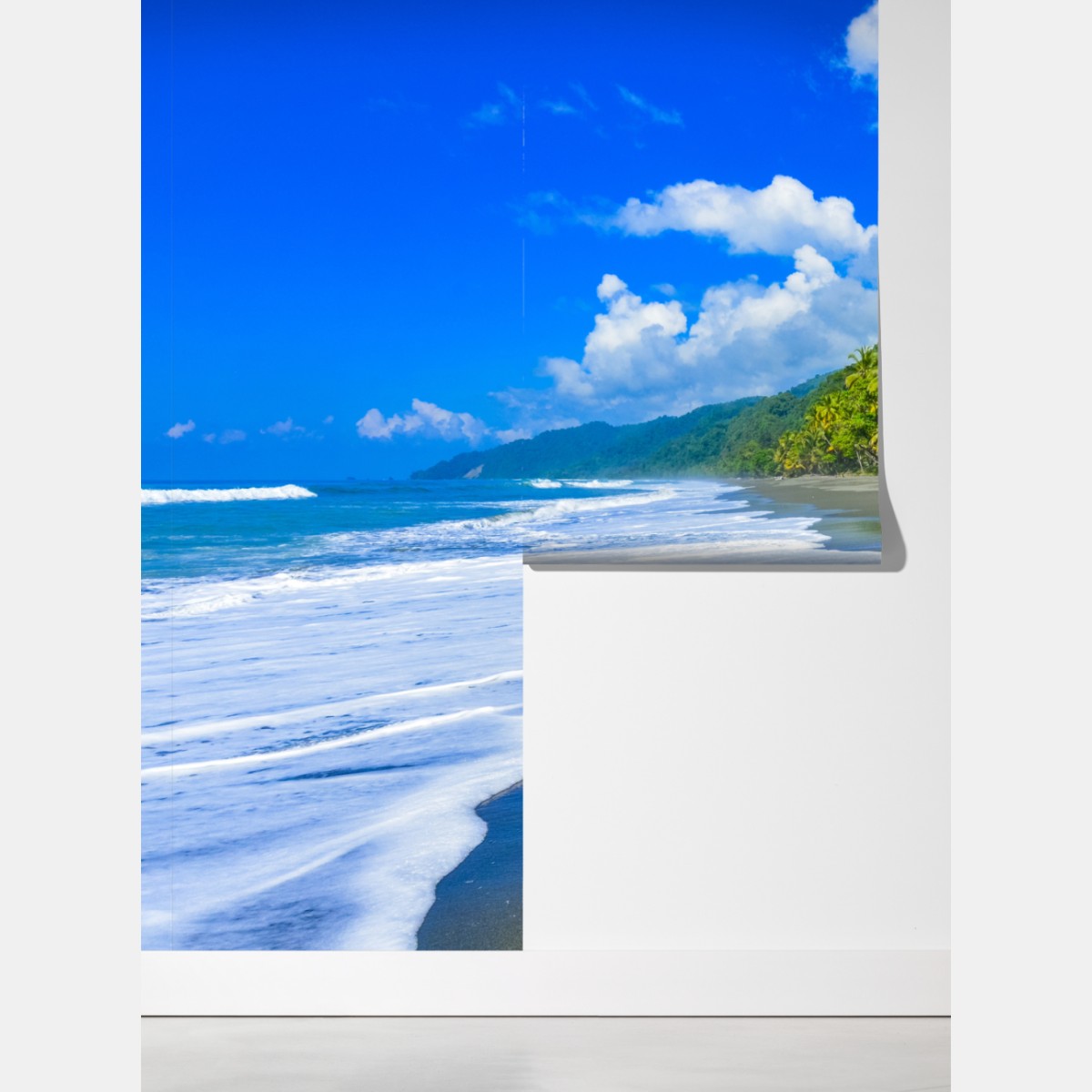 Fototapeta dzika plaża w Corcovado, Kostaryka – Wallissimo® Fototapeta dzika plaża w Corcovado, Kostaryka – Wallissimo®