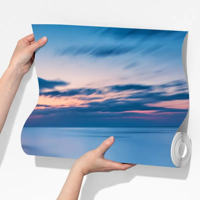 Fototapeta dryfujące drewno o zmierzchu na spokojnej plaży – Wallissimo® Fototapeta dryfujące drewno o zmierzchu na spokojnej plaży – Wallissimo®