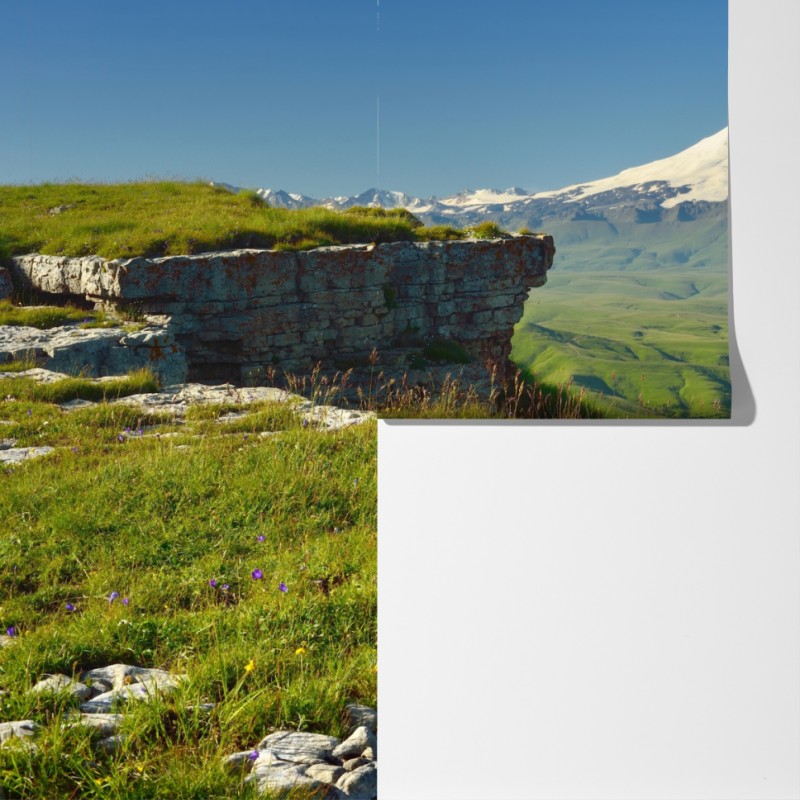 Fototapeta majestatyczny Elbrus o poranku – Wallissimo® Fototapeta majestatyczny Elbrus o poranku – Wallissimo®