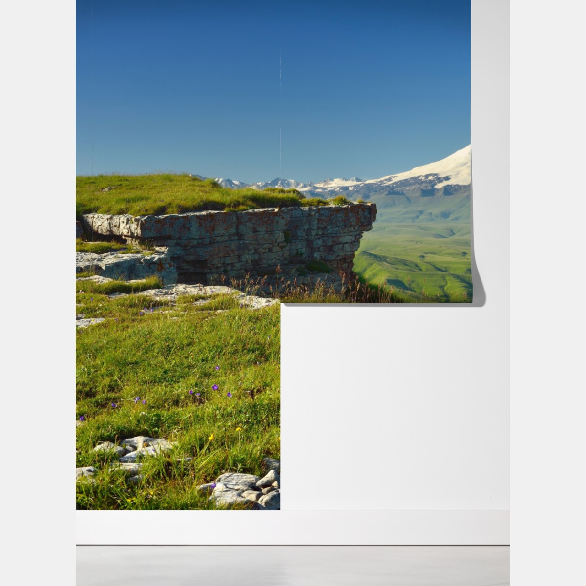 Fototapeta majestatyczny Elbrus o poranku – Wallissimo® Fototapeta majestatyczny Elbrus o poranku – Wallissimo®