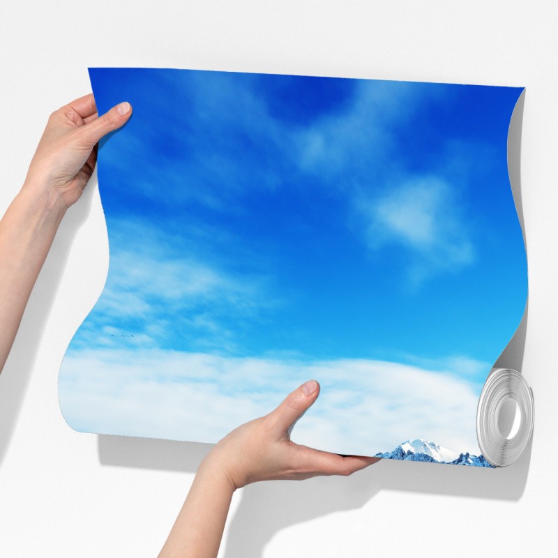 Fototapeta spokojny zimowy fiord w Reine, Lofoty – Wallissimo® Fototapeta spokojny zimowy fiord w Reine, Lofoty – Wallissimo®