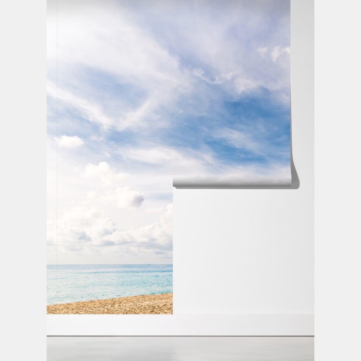 Fototapeta tropikalna plaża w Phuket z palmą – Wallissimo®