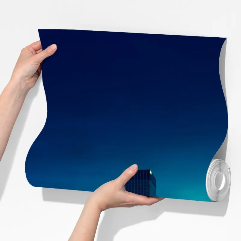 Fototapeta La Défense panorama miasta o zmierzchu – Wallissimo® Fototapeta La Défense panorama miasta o zmierzchu – Wallissimo®