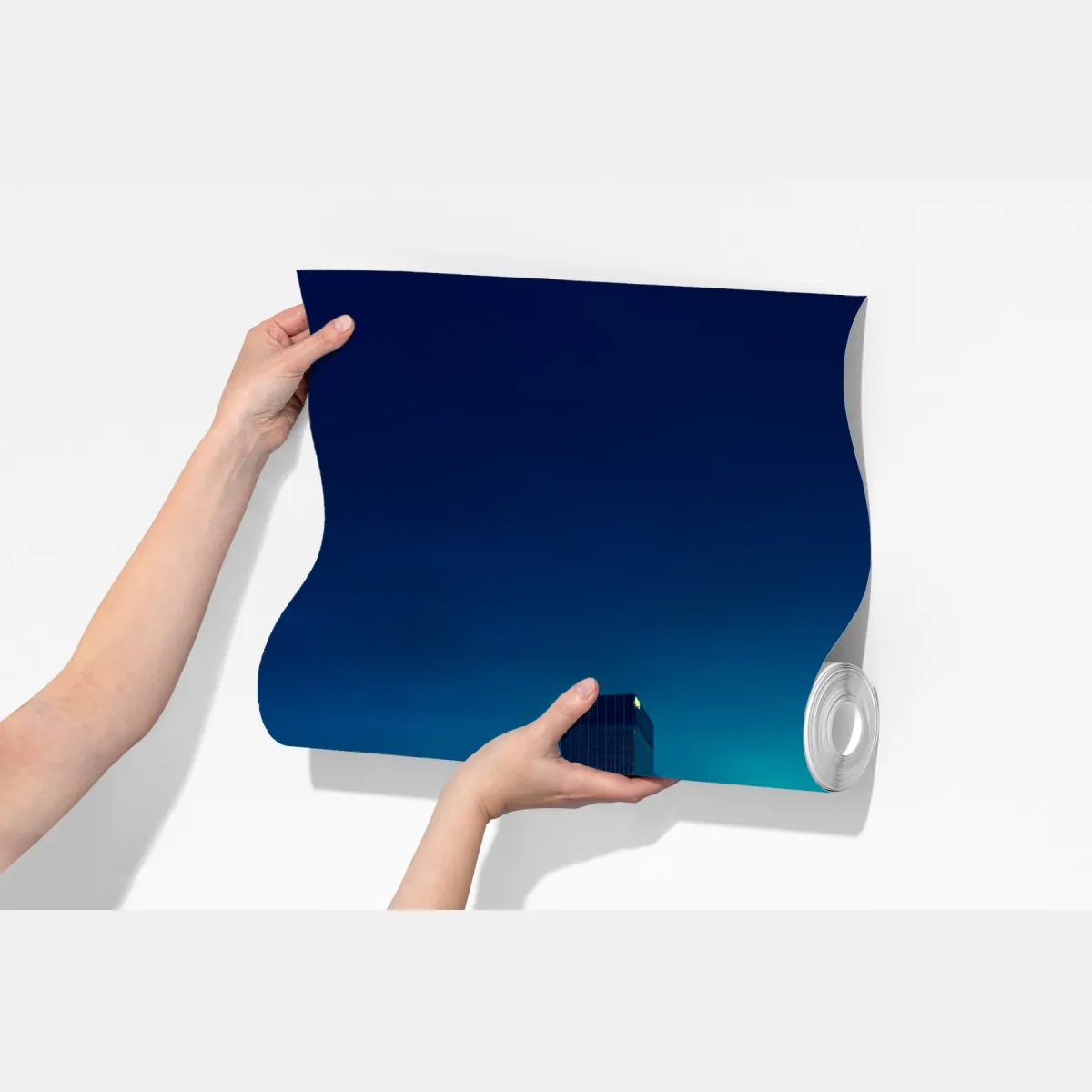 Fototapeta La Défense panorama miasta o zmierzchu – Wallissimo® Fototapeta La Défense panorama miasta o zmierzchu – Wallissimo®