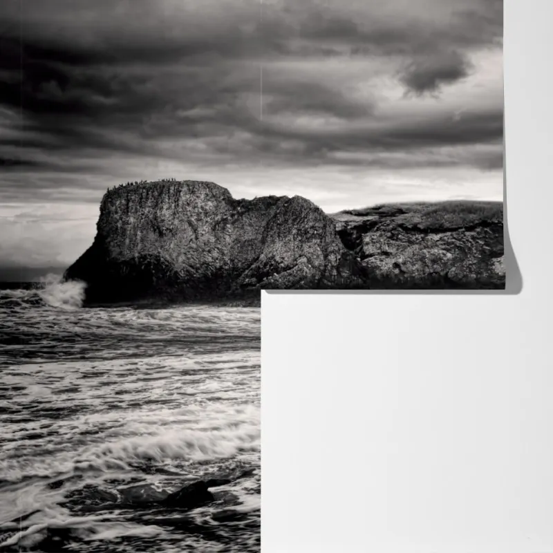 Fototapeta latarnia morska Yaquina Bay na burzliwym wybrzeżu – Wallissimo® Fototapeta latarnia morska Yaquina Bay na burzliwym wybrzeżu – Wallissimo®