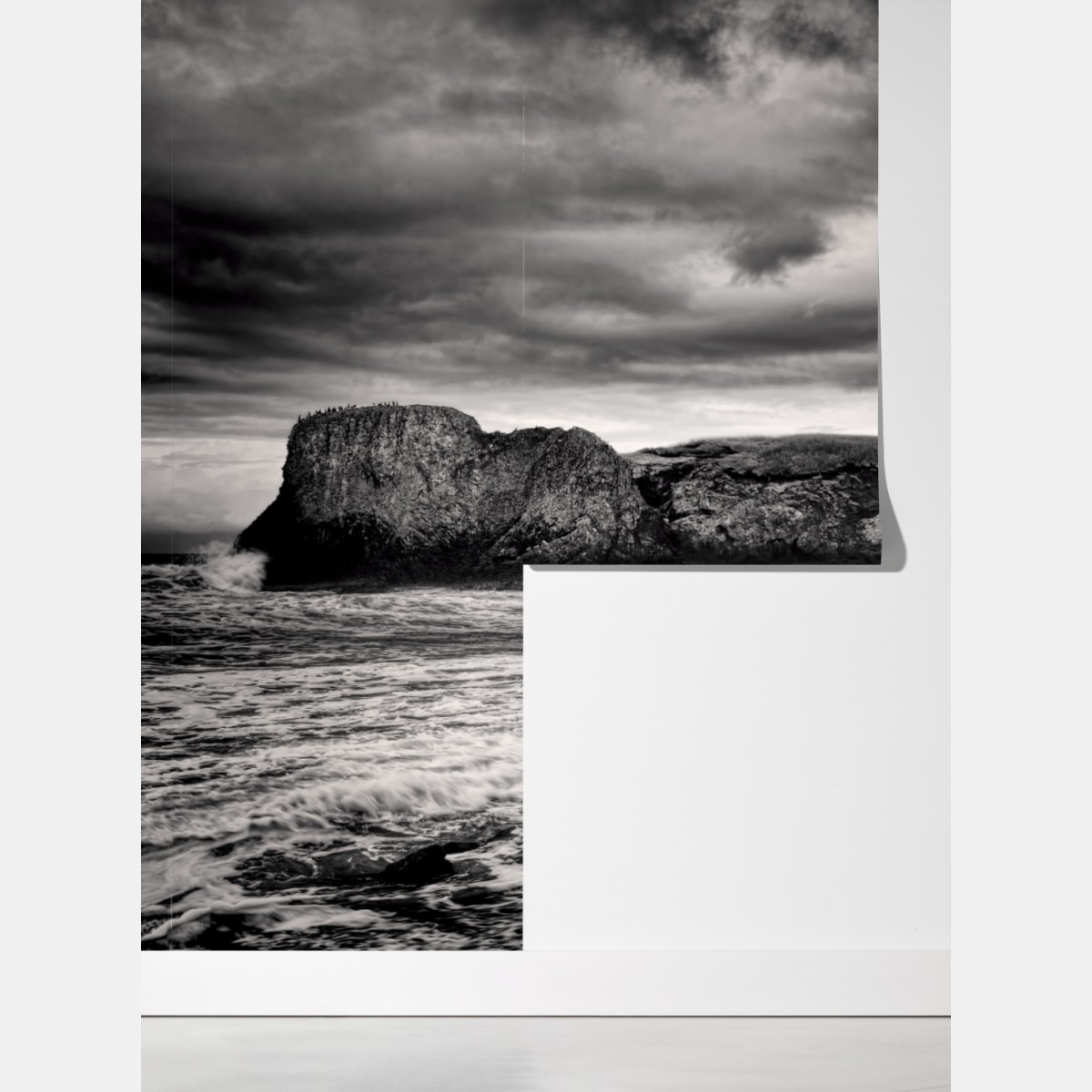 Fototapeta latarnia morska Yaquina Bay na burzliwym wybrzeżu – Wallissimo® Fototapeta latarnia morska Yaquina Bay na burzliwym wybrzeżu – Wallissimo®