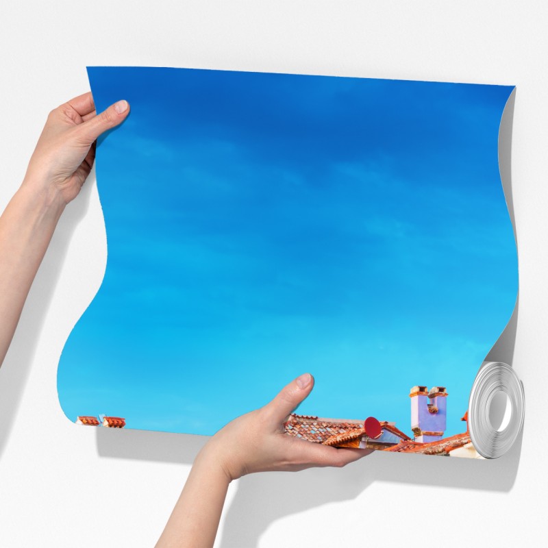 Fototapeta kolorowe domy w Burano, Wenecja – Wallissimo® Fototapeta kolorowe domy w Burano, Wenecja – Wallissimo®