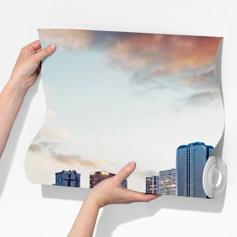 Fototapeta panorama Paryża o zachodzie z Wieżą Eiffla – Wallissimo® Fototapeta panorama Paryża o zachodzie z Wieżą Eiffla – Wallissimo®